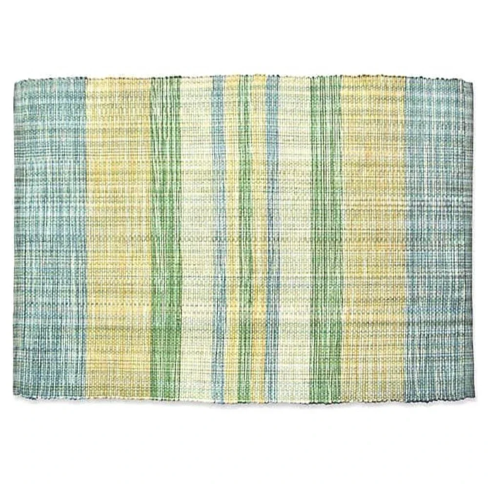 Park B. Smith Sumatra Placemats Island Breeze Blue Beach Summer House Set of 4